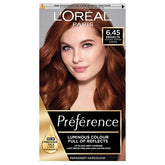 L'Oreal Preference Permanent Colour 6.45 Brooklyn Intense Copper Aubur - ShopXonline